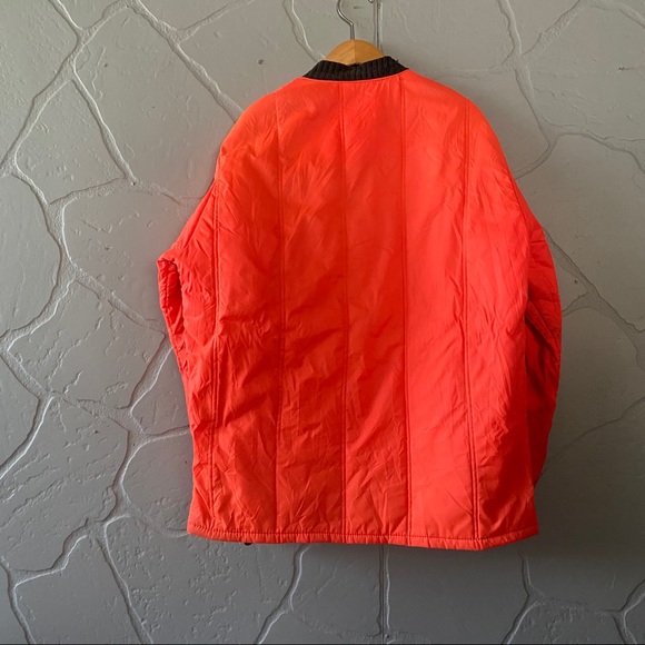 Men’s Orange Lightweight Jacket - Picture 2 of 6